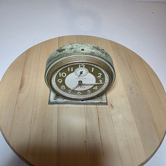 Vintage Westclox Big Ben "Chime Alarm" Manual Wind clock Working Made In U.S.A - Picture 7 of 10